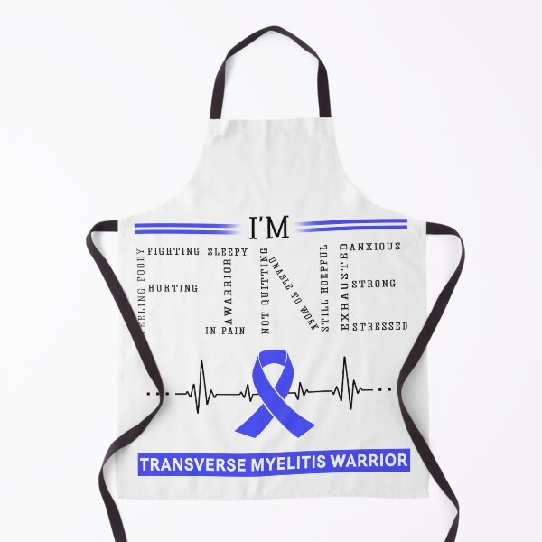 Item preview, I'm Fine Transverse Myelitis Warrior Support Transverse Myelitis Awareness Gifts designed and sold by rechardtee.