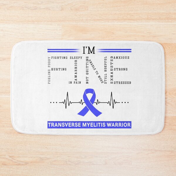 Item preview, I'm Fine Transverse Myelitis Warrior Support Transverse Myelitis Awareness Gifts designed and sold by rechardtee.