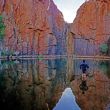 Artwork thumbnail, Python Pool by Harry Oldmeadow