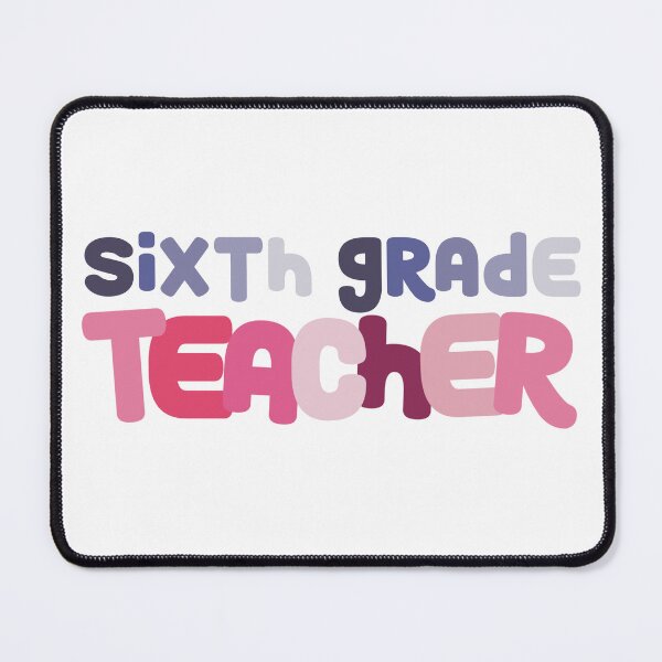 Item preview, Sixth Grade Teacher Groovy Retro designed and sold by jocelynakemi.