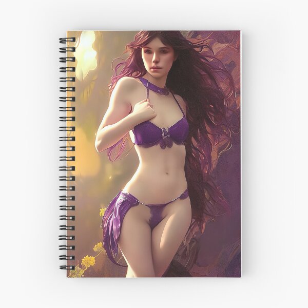 Item preview, Amethyst lingerie portrait  designed and sold by SK8N.
