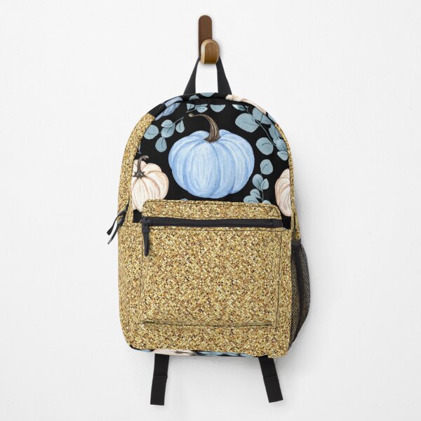 Item preview, Pumpkin Black With Glitter (Gold) designed and sold by SimplyMe-Plus.