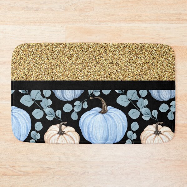 Item preview, Pumpkin Black With Glitter (Gold) designed and sold by SimplyMe-Plus.