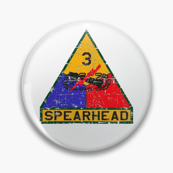 Item preview, US Army - The 3rd Armored Division, SPEARHEAD - Grunge Style  designed and sold by pzd501.