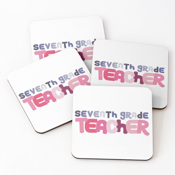 Item preview, Seventh Grade Teacher Groovy Retro designed and sold by jocelynakemi.