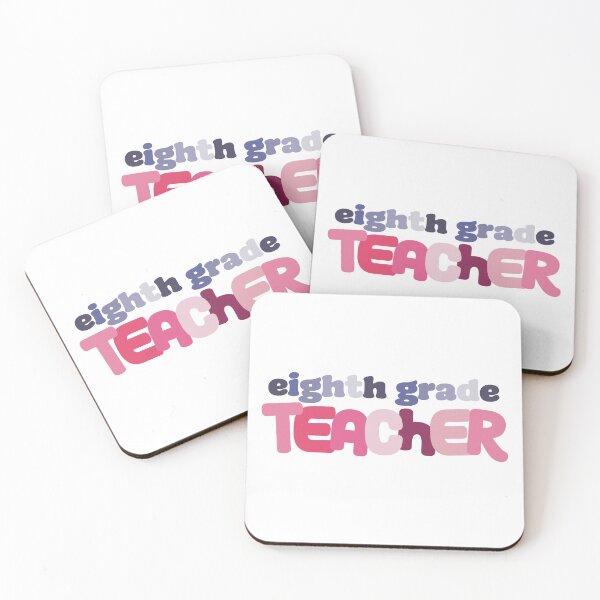 Item preview, Eighth Grade Teacher Groovy Retro designed and sold by jocelynakemi.