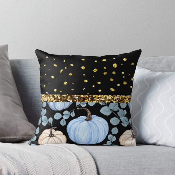 Item preview, Pumpkin Black With Glitter (Gold Scattered) designed and sold by SimplyMe-Plus.