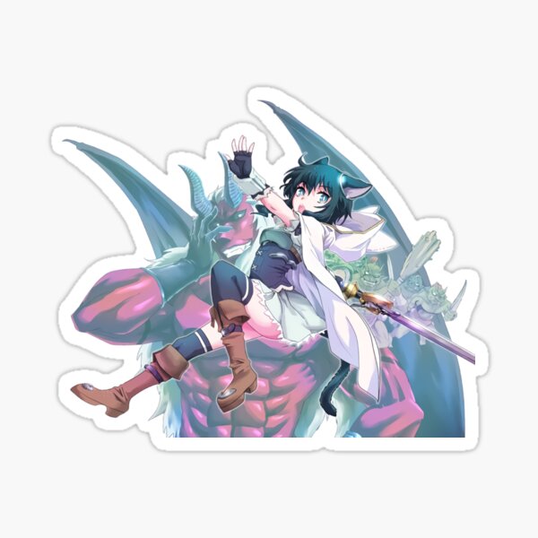 &ldquo;Reincarnated As A Sword&rdquo; Sticker for Sale by Clarart7 | Redbubble