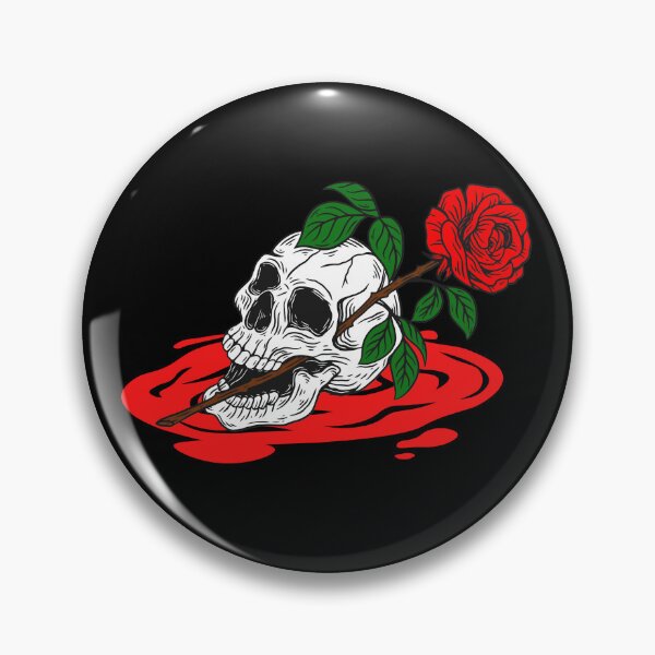 Item preview, Red Rose Halloween print designed and sold by CreepyCurator.