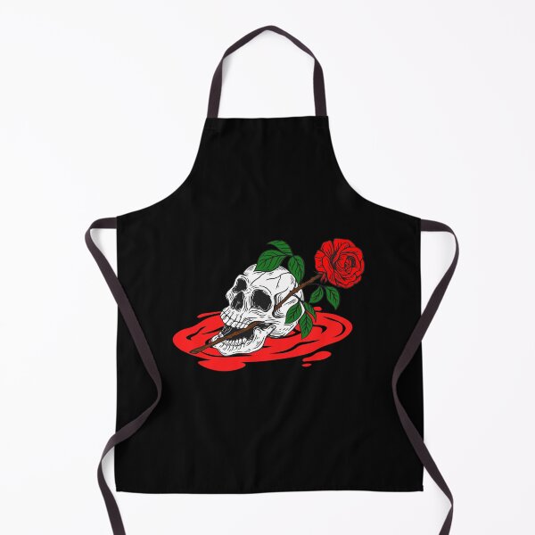 Item preview, Red Rose Halloween print designed and sold by CreepyCurator.