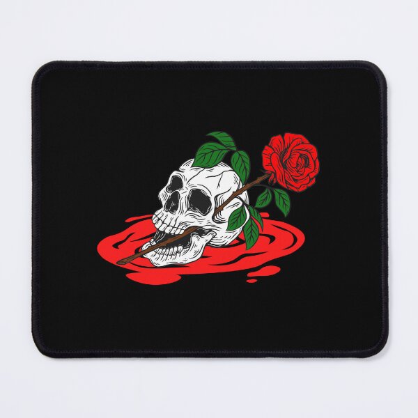 Item preview, Red Rose Halloween print designed and sold by CreepyCurator.