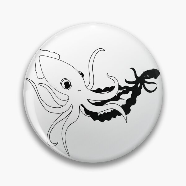 Item preview, Squid Friends Outline designed and sold by Siv3.