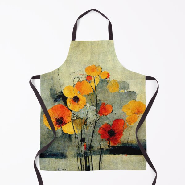 Item preview,  Yellow flowers in an aquarelle painting designed and sold by AmazinfArt.