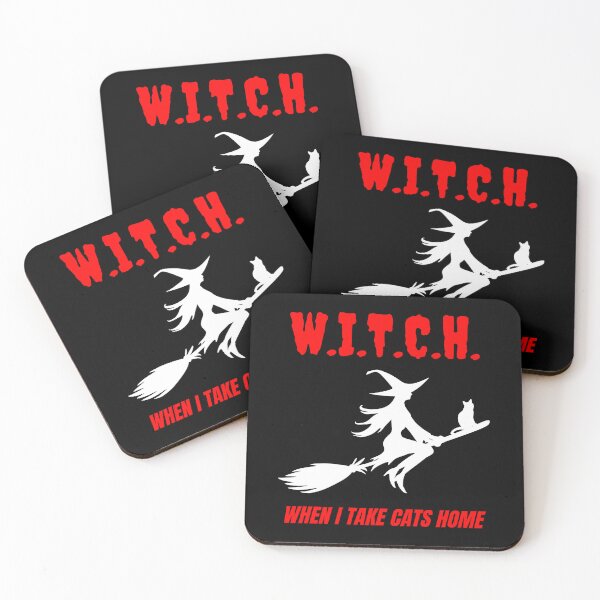 Item preview, Funny Acronym For WITCH | When I Take Cats Home | Acronym designed and sold by ACRONYMSONLY.