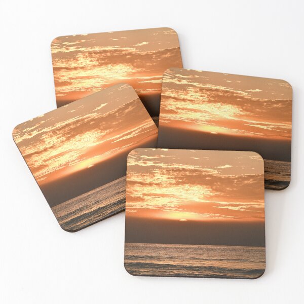 Item preview, Sun peaking above sea smoke (fog) designed and sold by Poete100.