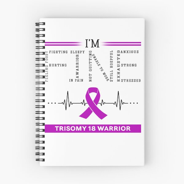 Item preview, I'm Fine Trisomy 18 Warrior Support Trisomy 18 Awareness Gifts designed and sold by rechardtee.