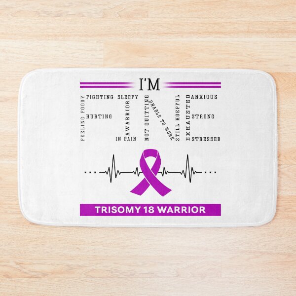 Item preview, I'm Fine Trisomy 18 Warrior Support Trisomy 18 Awareness Gifts designed and sold by rechardtee.