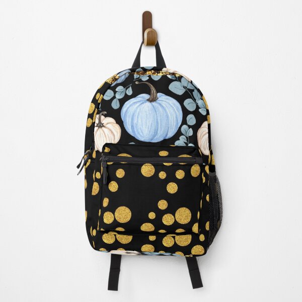 Item preview, Pumpkin Black With Glitter (Gold Dots) designed and sold by SimplyMe-Plus.