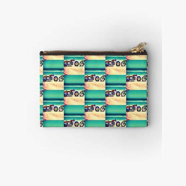 Item preview, COOL MOTORCYCLES ON THE BEACH RETRO STYLE designed and sold by sailorsam1805.