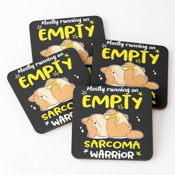 Item preview, Mostly running on Empty Sarcoma Warrior designed and sold by ElizabethS809.