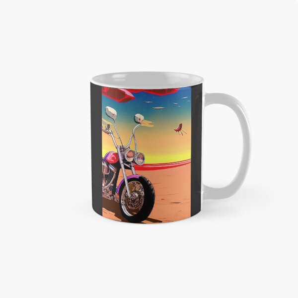 Item preview, COOL MOTORCYCLE 9ON THE BEACH RETRO STYLE designed and sold by sailorsam1805.