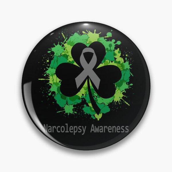 Item preview, Narcolepsy Awareness Clover Ribbon Happy Patricks Day Support Narcolepsy Warrior Gifts designed and sold by Tammyilaria.