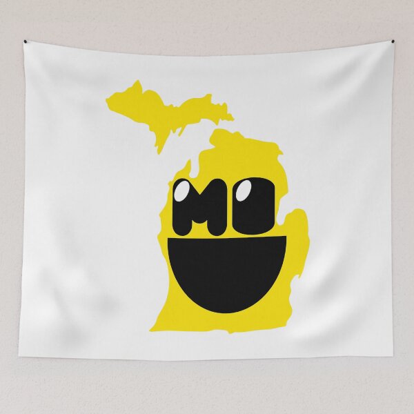 Item preview, Michigan States of Happynes- Michigan Smiling Face designed and sold by pelagio.