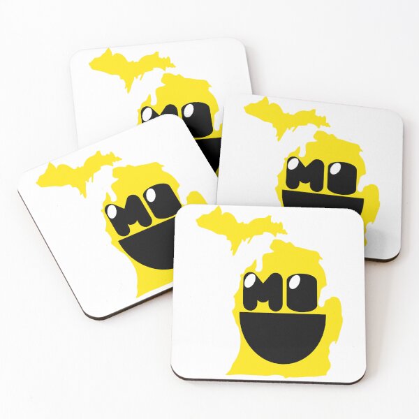 Item preview, Michigan States of Happynes- Michigan Smiling Face designed and sold by pelagio.