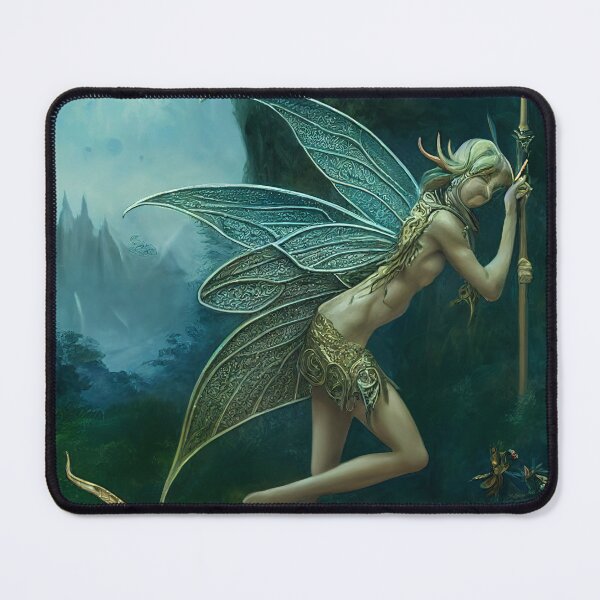 Item preview, Wandering Faerie Trekking Along designed and sold by fairytailsaiart.