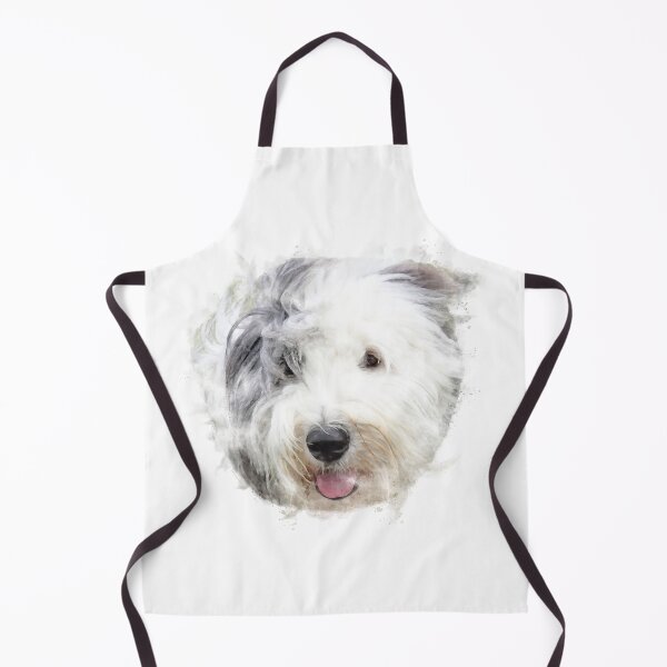 Item preview, Old English Sheepdog Watercolour Artwork designed and sold by Typeglyphs.