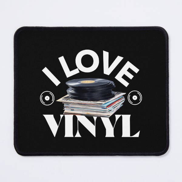 Item preview, I Love Vinyl designed and sold by Discothreadz.