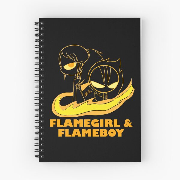 Item preview, Flamegirl & Flameboy V2 designed and sold by 25UArt.