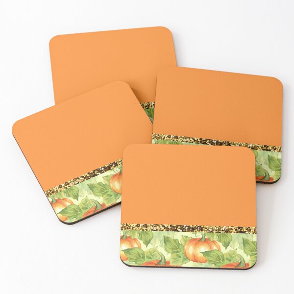 Item preview, Pumpkin Patch With Glitter (Orange) designed and sold by SimplyMe-Plus.