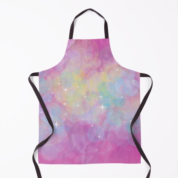 Item preview, Dreamy Background in Magenta, Lime, Blue with Stars, Clouds and Bokeh Lights designed and sold by LDTreasures.