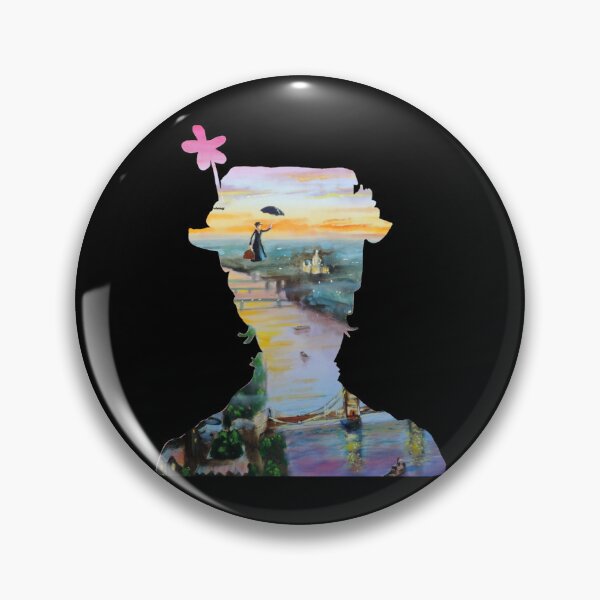 Item preview, Mary Poppins flying above London   designed and sold by PickeesKit.