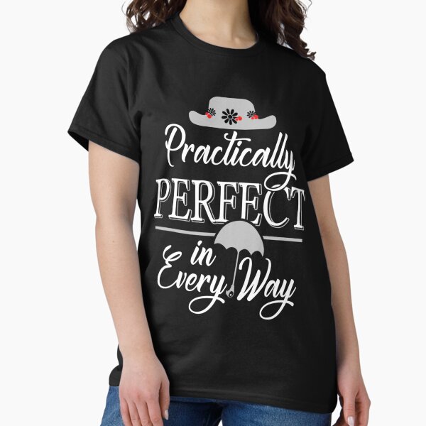 Vista previa del artículo con la obra «Prácticamente perfecto en todos los sentidos», diseñado y vendido por PickeesKit.