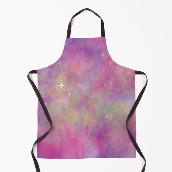 Item preview, Dreamy Background in Magenta, Lime, Green, Purple with Stars, Clouds and Bokeh Lights designed and sold by LDTreasures.