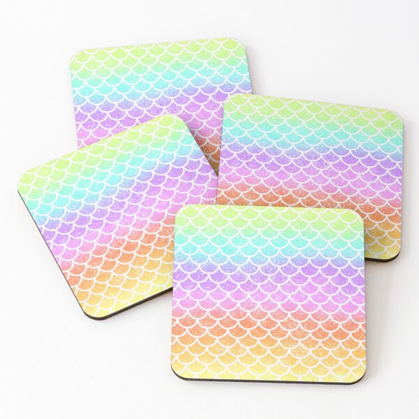 Item preview, RAINBOW PASTELS MERMAID SCALES  designed and sold by FRKI-DIDI.