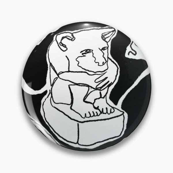 Item preview, inktober 2022 series: day 1, gargoyle. designed and sold by swellart.