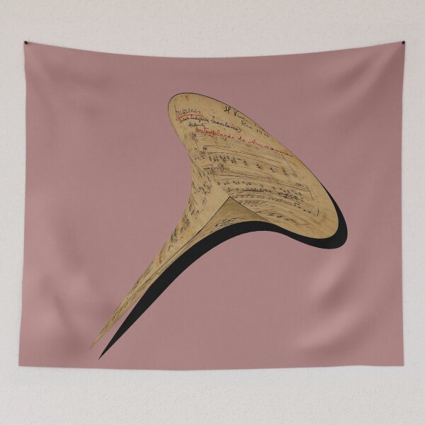 Item preview, Corneta_partitura designed and sold by MAMA LXXVIII: Art by Marsailhe Milward.