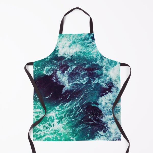 Aperçu de l'œuvre Plage d'été avec océan bleu turquoise, vagues mousseuses et sable beige créée et vendue par MyArt23.