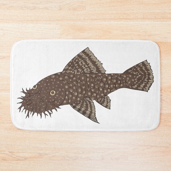 Item preview, Bristlenose Pleco - Chocolate Flavor - White Background designed and sold by ReverendMothman.