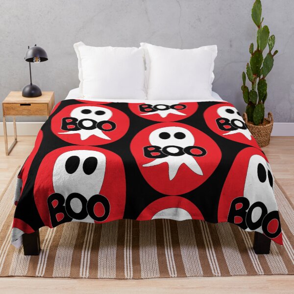 Item preview, Cute Halloween ghost cartoon with BOO text  designed and sold by AngelDawnDesign.
