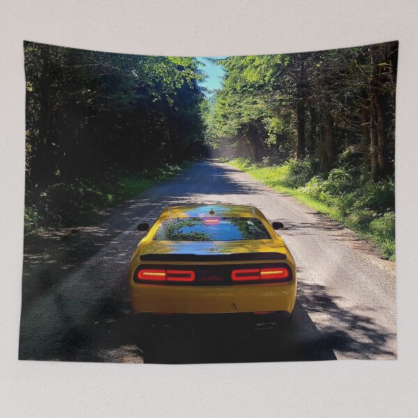 Item preview, Muscle Car Travels - Car Decor designed and sold by MistyMorningsOR.