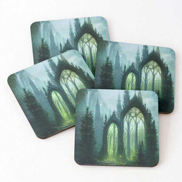 Item preview, Cathedral of The Elves designed and sold by fairytailsaiart.