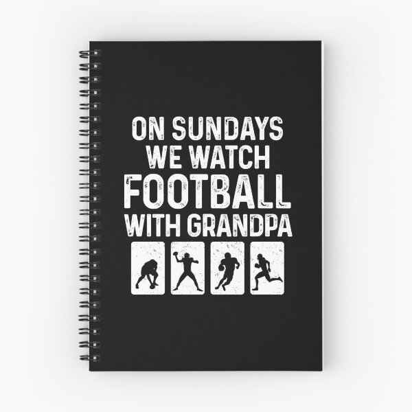 Item preview, On Sundays We Watch Football With Grandpa Love American Football designed and sold by GravitiTees.