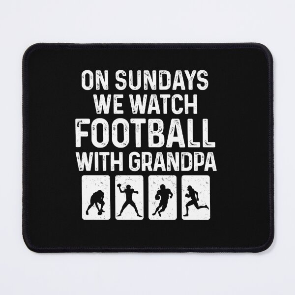 Item preview, On Sundays We Watch Football With Grandpa Love American Football designed and sold by GravitiTees.