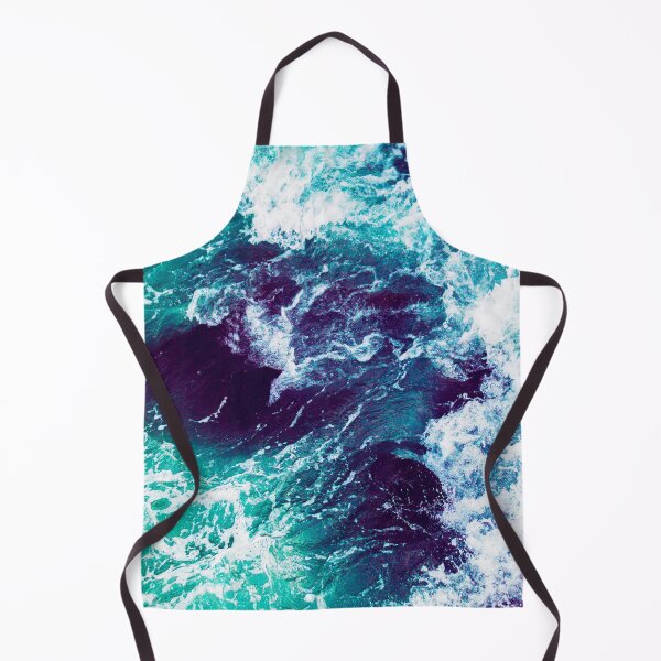 Aperçu de l'œuvre Océan bleu turquoise Plage d'été Vagues mousseuses créée et vendue par MyArt23.