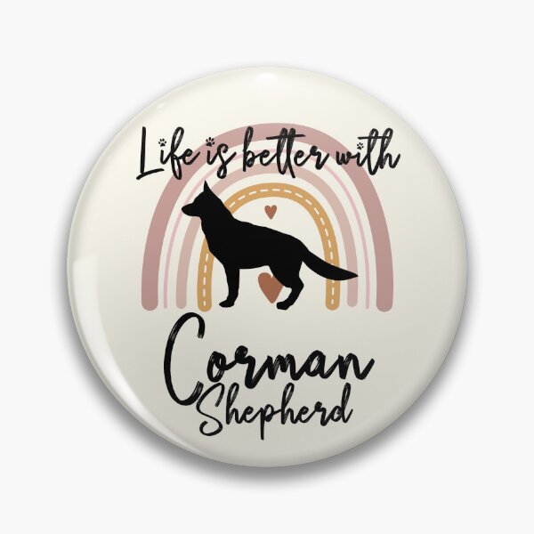 Artikelvorschau, Corman Shepherd Dog Rainbow Aesthetic Boho entworfen und verkauft von rafaeltto.