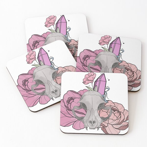 Item preview, Cat and Peonies designed and sold by alybugg.